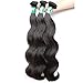 Msbeauty Hair 10A Brazilian Virgin Hair Body Wave 3 Bundles 26 28 30 inch Unprocessed Virgin Human Hair Weave Virgin Hair Body Wave