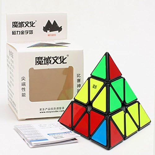HelloCube MoYu Magnetic Pyraminx Cube Black Speed Cube