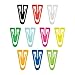 Advantus PC0600 Paper Clips, Plastic, Large (1-3/8-Inch), Assorted Colors, 200/Box
