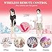 Thrusting Dildo -Sohimi Vibrator Butterfly G-spot Wearable Vibrator with Remote Wireless Control,Wearable Vibrator Underwear Sexualwellness Stimulator Masturbation Body Massager for Women&Couple