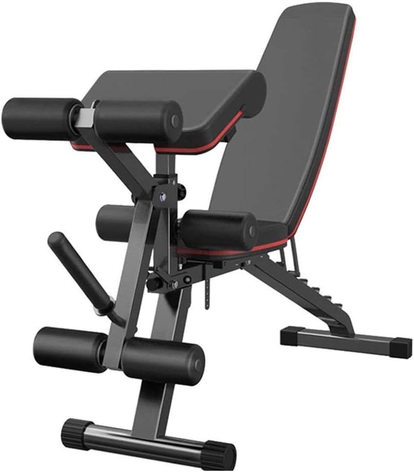 AMYHY Slant Core Strength Weight Abdominal Training Utility Incline Benches for Home Gym, Roman Chair Preacher Curl with Adjustable Height for Home Gym