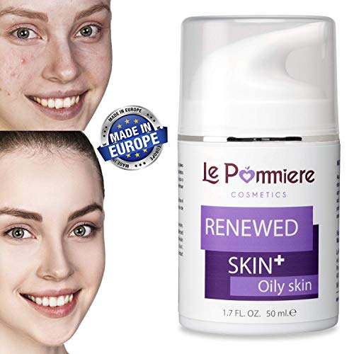 Le Pommiere Acne Spot Treatment Cream - Anti Acne Cream, Remove Blackheads and Pimples on Face and Body, 50ml / 1.7 fl oz, All Skin Types (Best Anti Pimple Cream)