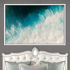 signwin Framed Canvas Wall Art Coastal Freedom Aerial...
