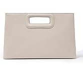 Top Handle Clutch Handbags for Women, Evening Handbag Shoulder Crossbody Purse with Gold Chain