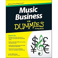 Music Business For Dummies book cover