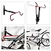 FIVE FLOWER Foldable Bicycle Rack Garage Wall Mounted Bike Hanger Storage System Vertical Hook for Indoor Shed Easily Hang 