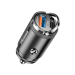USB C 60W Car Charger Fast Charge, 30W PD& 30W