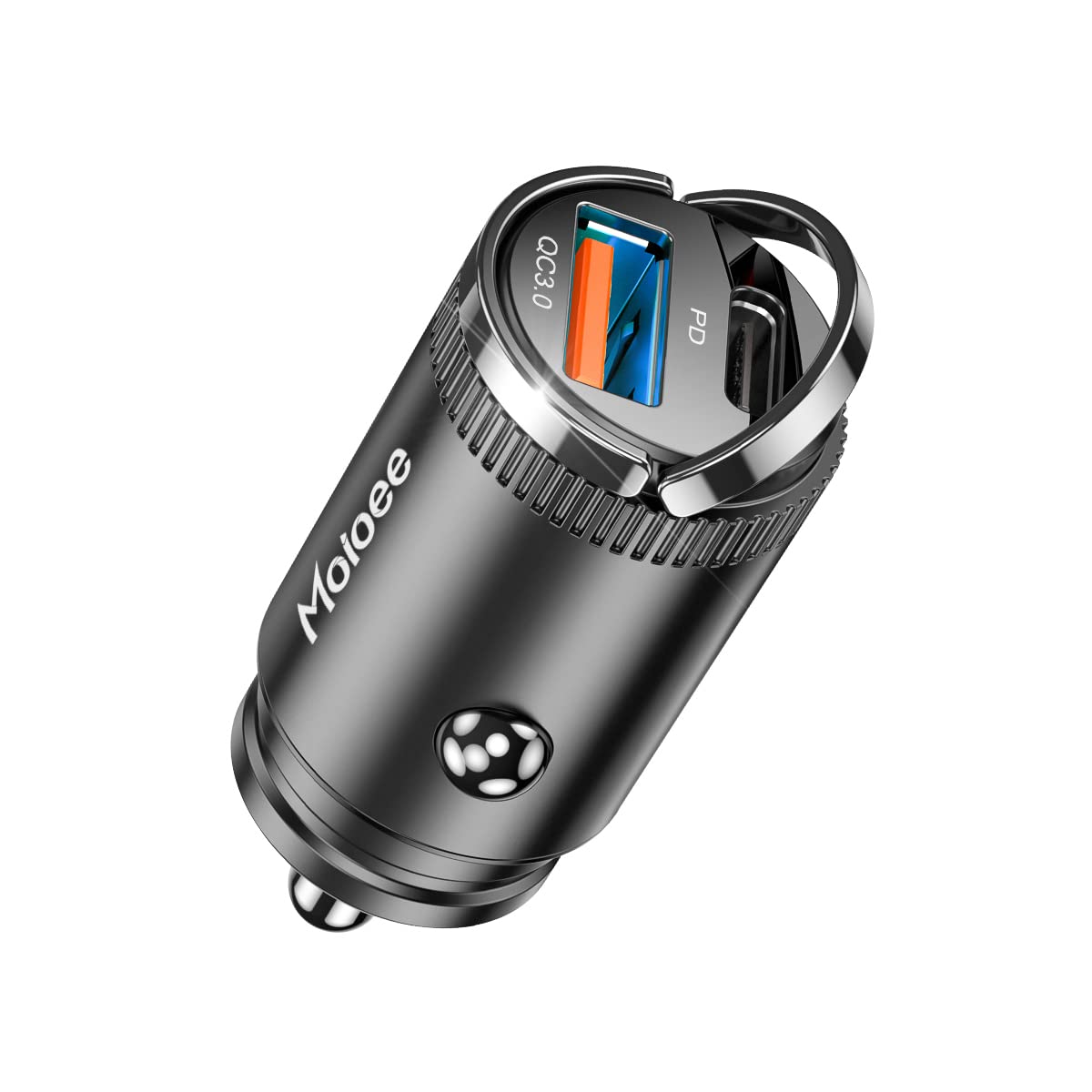 USB C 60W Car Charger Fast Charge, 30W PD& 30W