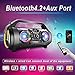 Bluetooth Speakers, 30W Portable Bluetooth Boombox with Subwoofer, FM Radio, Colorful Lights, EQ, Stereo Sound, Booming Bass, 10H Playtime Wireless Outdoor Speaker for Home, Party, Camping, Travelthumb 1