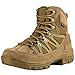 FREE SOLDIER Outdoor Men's Tactical Military Combat Ankle Boots Water Resistant Lightweight Mid Hiking Boots