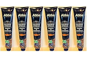 NORSLAND LEFSE Abba Seafood Pate from Sweden - Salmon Pate 5.1 ounce - 6 pack