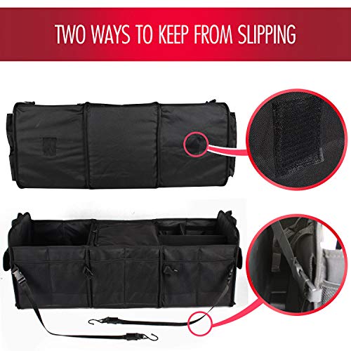 GEEDAR Trunk Organizer with Cooler Large Trunk Organizer with Builtin