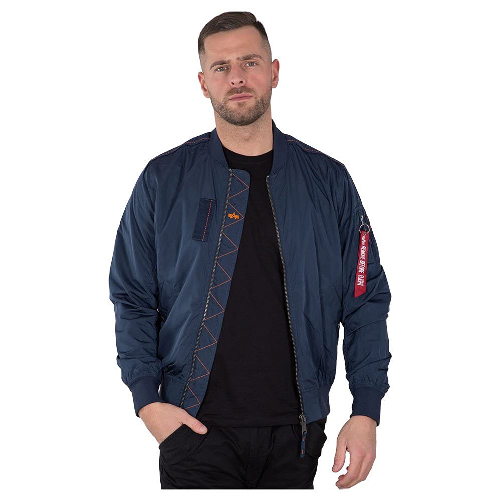 ALPHA INDUSTRIES Unisex_Adult Blue-M 116104-07-rep M, M