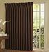 Eclipse Thermal Traverse Rod Curtains for Living Room and Bedroom, 100
