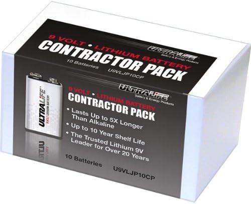 LONG-LIFE 9V LITHIUM BATTERY Electronics & computer accessories