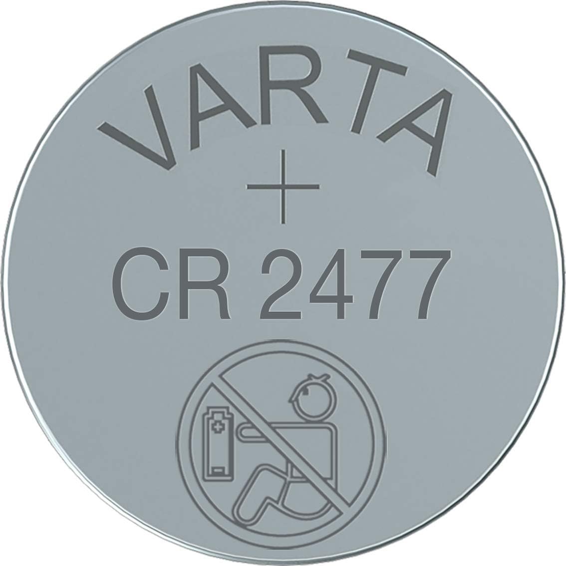 VARTA Batteries Electronics CR2477 Professional Lithium coin battery 1-pack, Battery in original blister pack of 1 - Image 3
