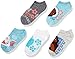 Disney Moana Girls 5 Pack No Show Socks