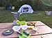 EcoCamp OUTDOOR GEAR Mess Kit (14 Pcs) for Camping w/Cookware Set Plus 2 Utensil Sets, 2 Silicone Cups, Cutting Mat & Dunk Bag Compact, Light & Durable for Military, Backpacking, Hiking|Green