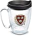 Tervis Made in USA Double Walled Harvard University Crimson Insulated Tumbler Cup Keeps Drinks Cold & Hot, 16oz Mug, Logo
