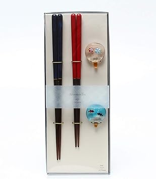 Amazon アフタヌーンティー リビング Afternoontea Living うちわモチーフ夫婦箸セット One Color 弁当用箸 カトラリー オンライン通販