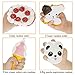 PP OPOUNT 6 Pieces Squeeze Cream Scented Toys Panda/ Toast/ Cake/ Ice-Cream/ Strawberry/ Peach Slow Rising Squeeze Toys