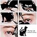 TailaiMei 2 Pcs Cat Eyeliner Stencils, Matte PVC Material Smoky Eyeshadow Applicators Template Plate, Cat Shape Eye liner & Eye Shadow Guide Template Tool