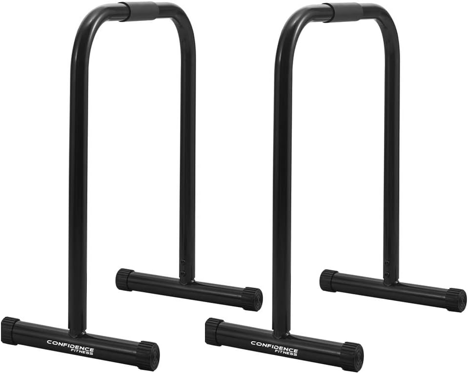 Confidence Fitness Parallette Dip Bars Steel Dip Station Amazon.co
