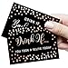 Printed Party Bachelorette Drink If Game, Girls Night Ideas and Favors, 26 Cards