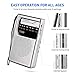 AM FM Pocket Radio, AM FM mini Radio Portable with Superior Reception and Clear Sound, Battery Operated Pocket Radio with 3.5mm Headphone Jack