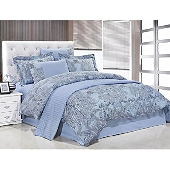 Amazon.com: Editex Home Curtain Paisley 7-Piece Printed