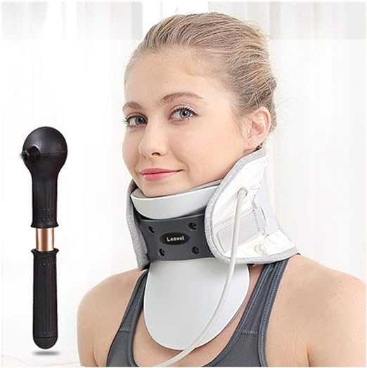 Leawell Neck Traction Device Supports Cervical to Relieve Pain, Neck