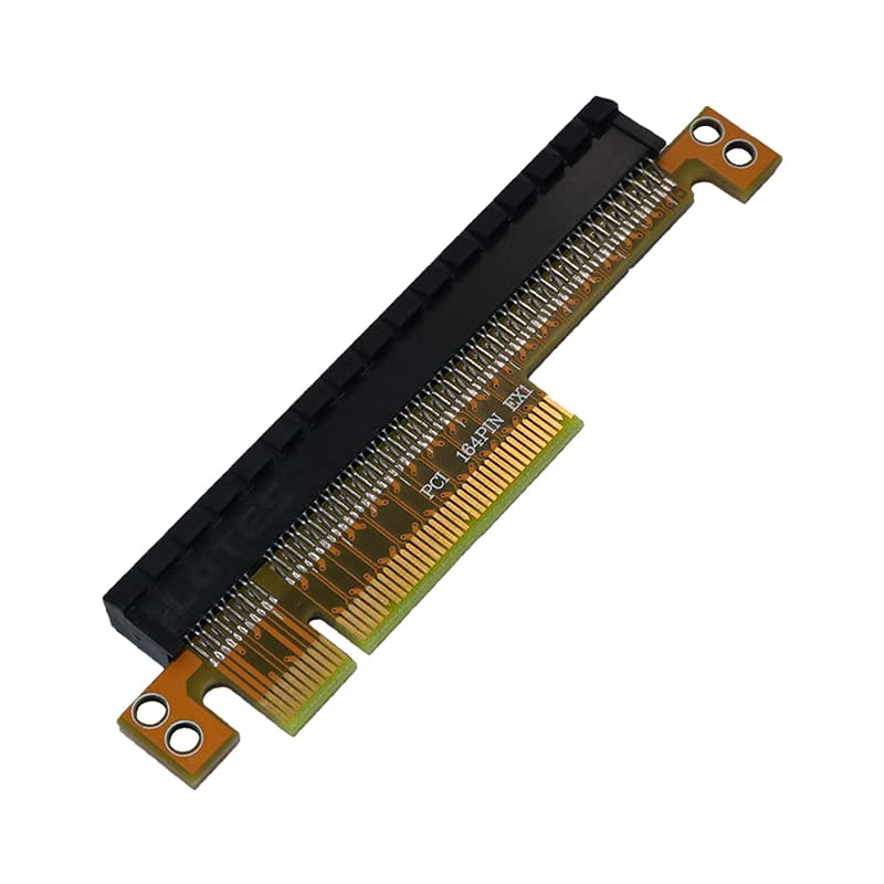 WLGQ PCI-E 8X to 16x PCIe Riser Card PCI-e Male to Female Riser Card Adapter