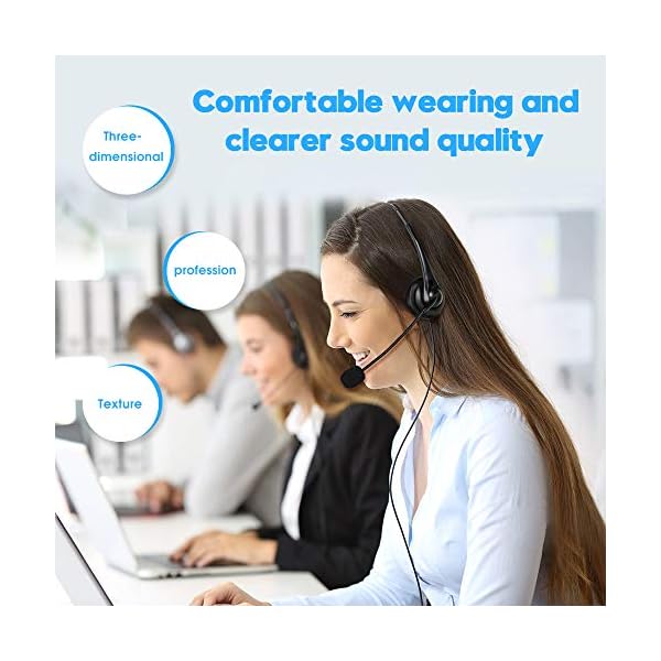 TWOTW-USB-Headset-Stereo-with-Noise-Cancelling-Microphone-Volume-Control-PC-Headphones-for-Business-Skype-UC-SoftPhone-Call-Center-Super-Light-Ultra-Comfort-Durable-Strong TWOTW USB Headset Stereo with Noise Cancelling Microphone Volume Control PC Headphones for Business Skype UC SoftPhone…