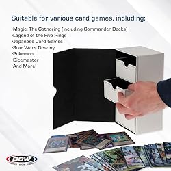 BCW Deck Vault-LX 200 - White | Premium Card Deck