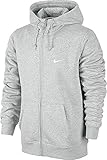 Nike Men's Club Swoosh Full Zip Fleece Hoodie