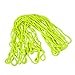lailai Universal Indoor & Outdoor Nylon Basketball Hoop Net Replacement Glow in The Dark, Portable Nylon Basketball Net Replacement (Fluorescent Green)
