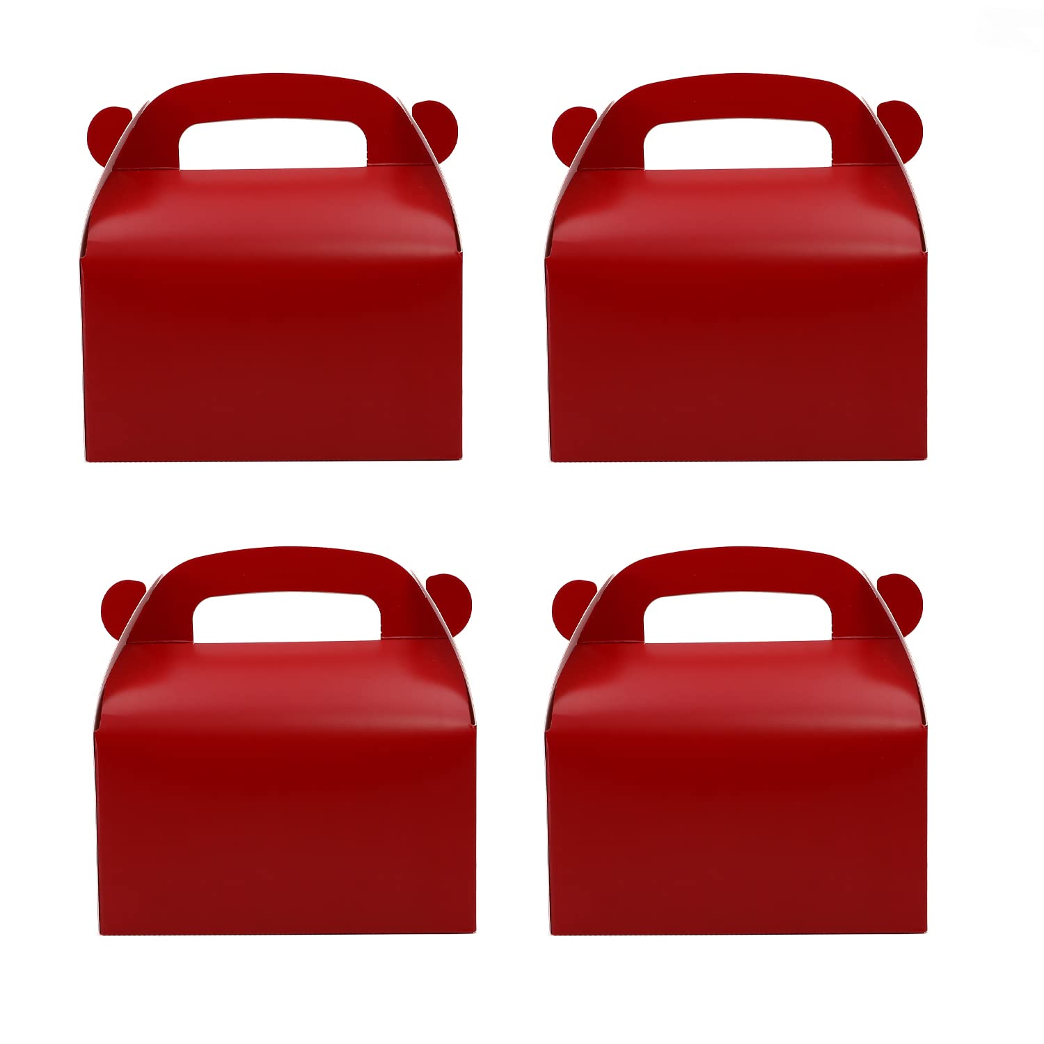 Oletx 30Pcs Dark Red Party Favor Gift Box, Gable