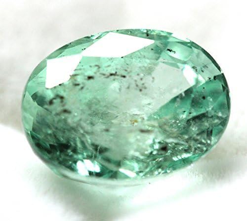 NL Gems 6.45 Carat 7.25 Ratti Zambian Emerald (Panna) Natural Gemstone(Green)