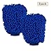 Yacoto Car Wash Mitts (Blue)