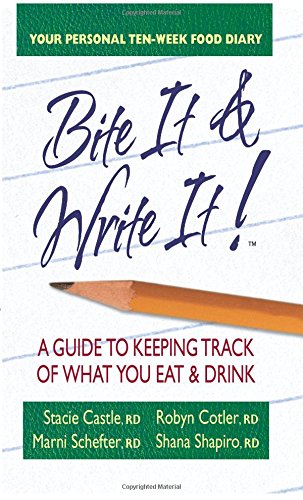 Bite It & Write It!: A Guide to Keeping Track of What You Eat & Drink by Stacie Castle, Robyn A. Cotler, Marni Schefter, Shana Shapiro
