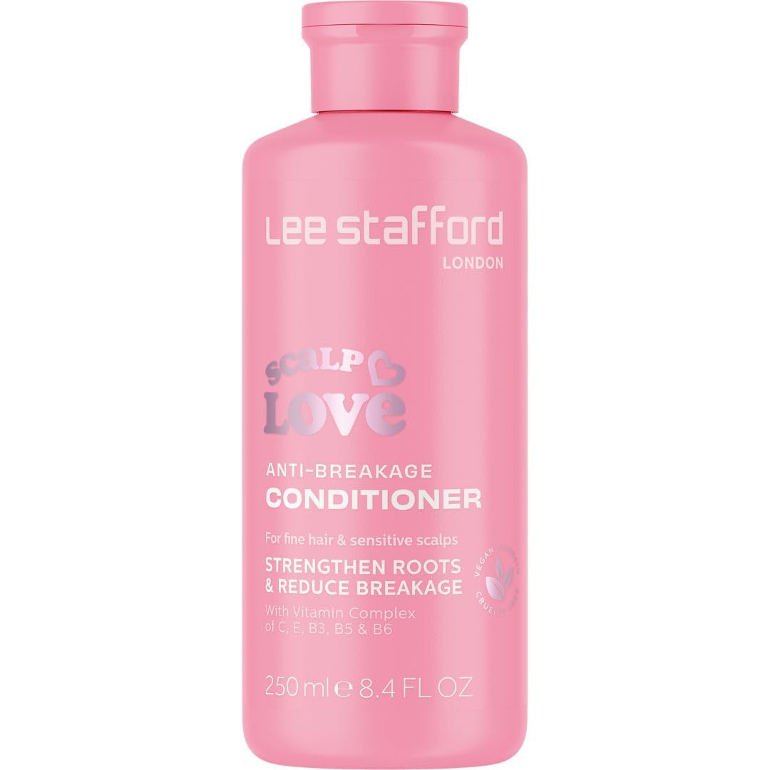 Lee Stafford Sensitive Scalp Conditioner | Scalp Love - Anti-Breakage Thickening Conditioning Treatment, Promotes Hair Growth & Strengthening, Sooths Dry, Itchy Skin, Fuller Hair, 250 ml
