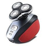 Eurobuy Unisex Hair Removal,5 in 1 Multifunctional Body Hair Trimmer,USB Rechargeable,Women Armpit,Legs,Arms Hair Remover,Men's Pro Self-Shaved Head Shaver Kit