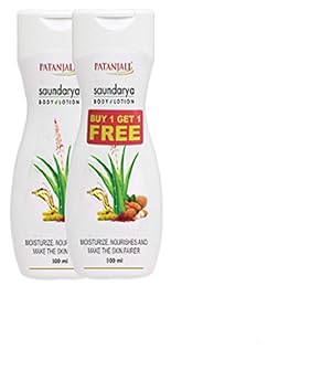 Patanjali Saundarya Body Lotion, 100ml (Buy 1 Get 1 Free)