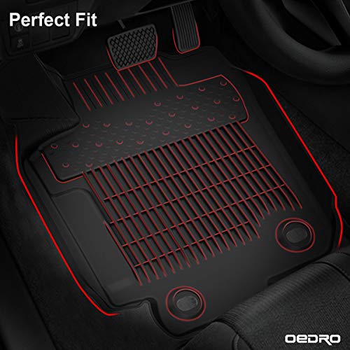 oEdRo Floor Mats Fit for 20132018 Toyota RAV4 (Standard Models ONLY