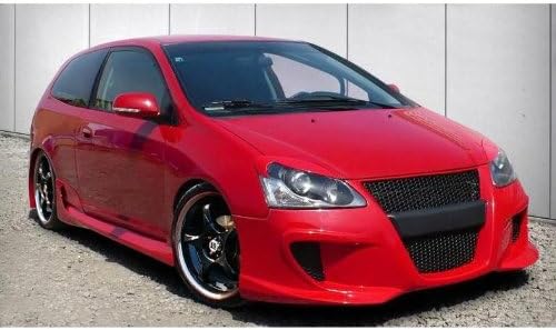 Civic Mk7 3-door Hatchback Sport Performance Front Bumper 2000-2006