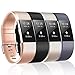 ZEROFIRE Compatible for Fitbit Charge 2 Bands, Adjustable Sport Wrist Bands Strap for Fitbit Charge 2, Women, Men, Pack of 4