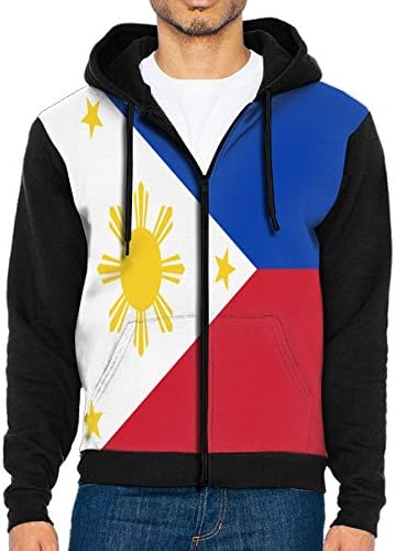 Philippines Flag MensHit Color Baseball Jacket
