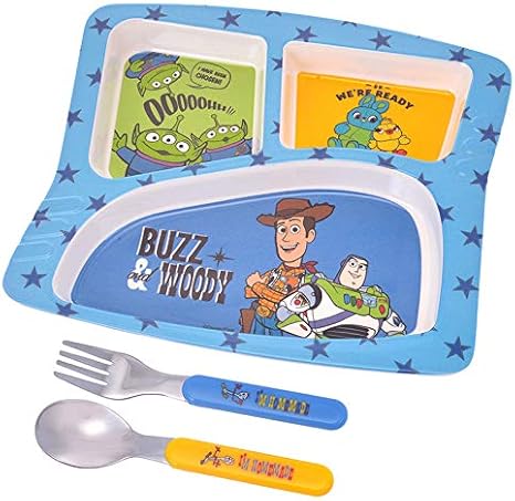 Amazon ディズニーストア 公式 トイ ストーリー4 プレート セット 子ども用食器セット オンライン通販