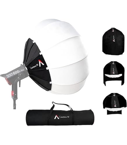 【美品】Aputure Lantern Amazon.com : Aputure Lantern Softbox Soft Light Modifier