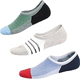 Toes Home Women 3 Pairs No Show Socks Cotton Sport Socks Low Cut Liner Non Slip Socks